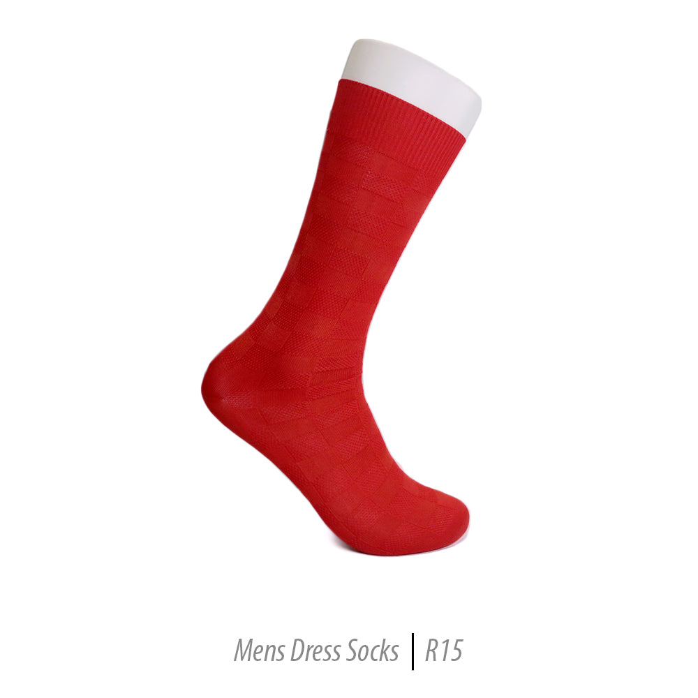 Men's Short Nylon Socks R15 - Red - FHYINC best men's suits, tuxedos, formal men's wear wholesale